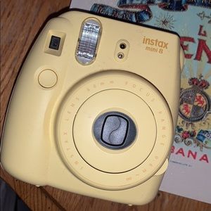 Instax camera + film + vintage case